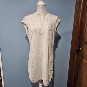 Cynthia Rowley Linen Tunic Dress - Size 8